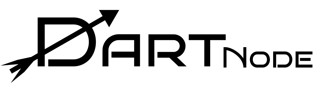 DartNode® Black Logo (Color version used as placeholder for black text on light)